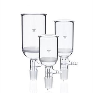 1pcs 30-2000ml 실험실 유리 Buchner 필터 깔때기, 소결 G1-G5 선택을위한 거친
