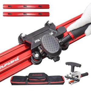 수동 타일 커터, 대형 세라믹 도자기 타일용 전문 슬래브 절단기, 이중 레일, 플라이어, 로케이터, 레일 리테이너, 커터 수공구(78인치)