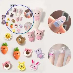 쌍문상회 네일아트 귀엽고 예쁜 케릭터 파츠 30종 각2개입