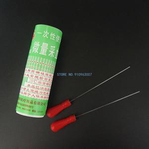 1box (400pcs) 실험실 20ul 40ul 60ul 80ul 100ul 유리 일회용 미세 혈액 수집 튜브 모세관 피펫