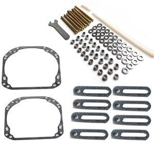 범용 자동 프로젝터 렌즈 프레임워크 브래킷, Hella 3R G5 2 Bi LED 헤드라이트 액세서리, 개