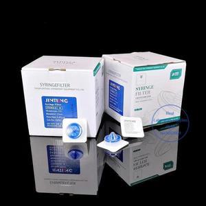 멸균 멤브레인 주사기 필터, 나일론, PES, PTFE, 13mm, 25mm, 33mm 바늘형 상자당 50 개, 0.22um, 0.45um