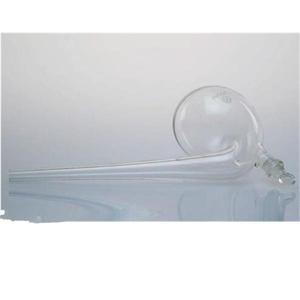 둥근 바닥 실험실용 붕규산염 유리 레토르트, 그라운드 인 스토퍼 포함, 125 ml, 250 500 1000ml