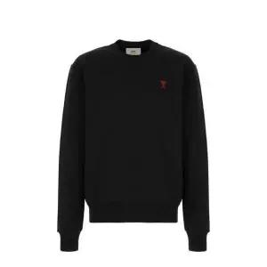 [아미] 스몰 하트 로고 스웨트셔츠 블랙 BFUSW035 730 001 154299963