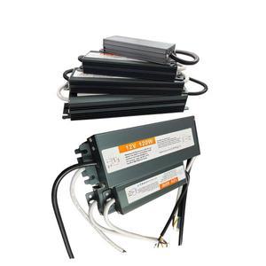 방수 조명 변압기 AC 110V-220V ~ DC 12V 24V LED 드라이버 전원 어댑터 36W 150W 200W 500W IP67 공급 장