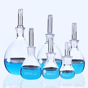 실험실 유리 피크노미터, 특정 중력 병 로트당 2 개