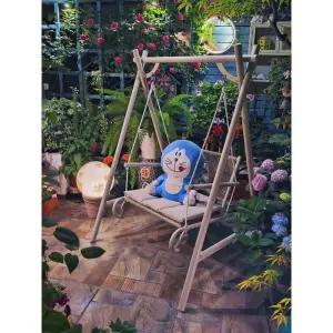 야외그네의자 펜션 테라스 정원 스윙체어 포토존