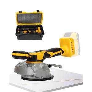 듀월트 20V 배터리용 타일 진동 평준화 기계, 무선 기계 설치 도구 150W 진동기, 8단 속도, 흡입 컵, 바닥용 디지털 디스플레이(도구 전용)
