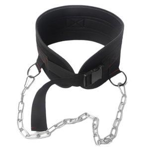 LOOEEL 역도 벨트, 체인 스트랩이 있는 조절 가능한 허리 딥 당김.딥 스쿼트 웨이트 베어링 스트랩은 근력 운동을 강화하는 데 사용되며 가정 및 체육관 훈련에 적합합니다.