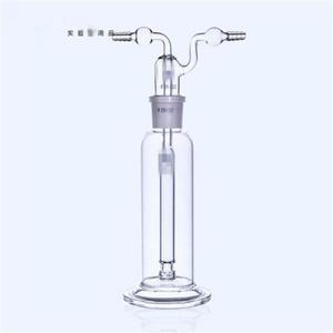 250/500 ml monteggia 가스 세척 병 유리 다공성 실험실 화학