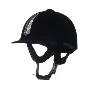 승마 헬멧 초경량 블랙 보호대 조절가능 키즈 성인