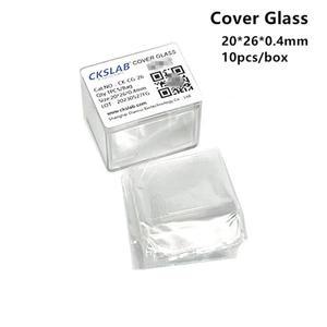 혈구계 커버 유리 투명 슬립, 카운트 챔버 혈액 슬라이드, Neubauer 100/Pk와 함께 사용, 20mm x 26 mm