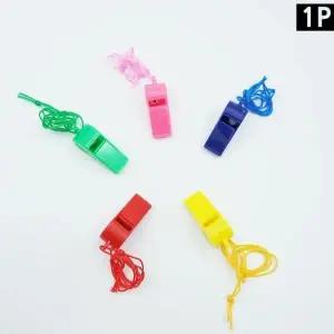운동회 목걸이 호루라기 호신용품 호각 휘슬-컬러