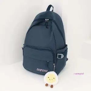 그로니 심플한 백팩 길이조절 어깨끈 책가방bcd208