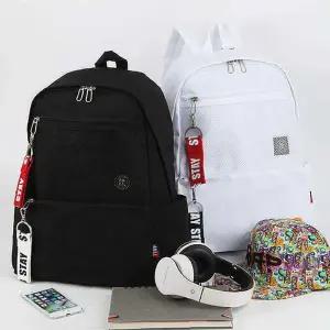 포켓 스트랩 소풍 여행 청소년 백팩 캐주얼 가방abc124