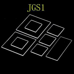 석영 유리 시트 JGS1 고온 저항, 산 및 알칼리 초박형, 사각형 또는 원형
