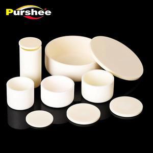 99% 알루미나 원통형 도가니 사양 2(뚜껑 포함)