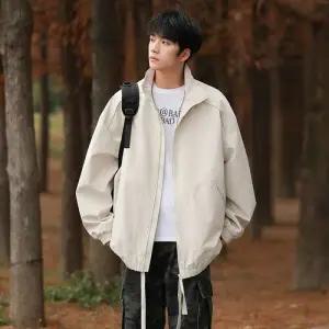 슬램덩크 남자 춘추 캐주얼 점퍼 바람막이 차이나 카고 재킷 코트 HO3