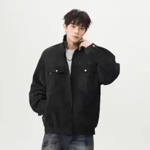 슬램덩크 가을 남자 바람막이 점퍼 바이커 남녀 디트로이트 차이나 코트 상의 HO3