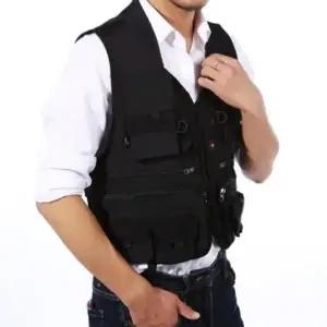 [하프클럽/셀러허브_여성트랜드패션]멀티 포켓 레저 조끼 xxxl 블랙 엑티브