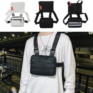 아웃도어 체스트백 가슴 가방 등산 힙색 운동 파우치