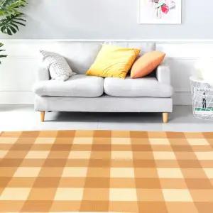 발코니 롤매트 150cmx30m 체크브라운 바닥 쿠션 매트 미끄럼방지 놀이방 반려견 반려묘 인테리어 홈인테리