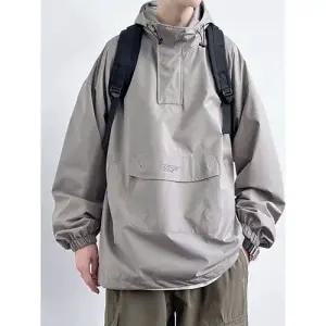 썬더볼츠 남친 야상 점퍼 기능성 후드 봄가을 바람막이 맨투맨 아우터 방수 반집업 잠바 KKE3