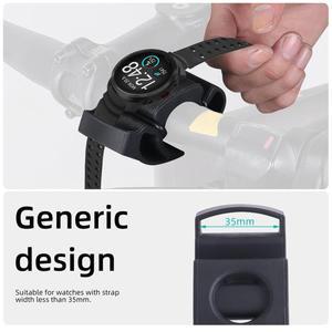 사이클링 심박수 모니터 스탠드 실리콘 자전거 핸들바 시계, 거치대 스마트워치 TOMTOM, TICWATCH, SUUNTO