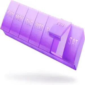 대형 알약 정리함 주간 바혼 비타민 케이스 박스 대용량 수납공간 7일 용기 의약품 보충제 어유