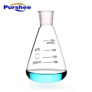 석영 유리 원뿔 플라스크 (250ml)