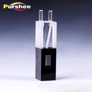 유리 튜브가있는 석영 흐름 큐벳 (400ul)