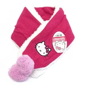 헬로키티 622787 삼색 방울 머플러어린이 넥워머 키즈 목도리 방한