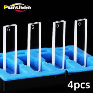 뚜껑과 leve 밑바닥 (1mm) 를 가진 4 PCS 표준 세포