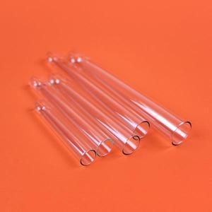 고온 내성 유리 시험관, 둥근 바닥 실험실 용품, 15mm x 18ml, 로트당 10 개