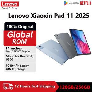 글로벌롬 레노버 샤오신 패드 11 2025 태블릿 128GB 256GB ROM 미디어텍 디멘시티 6300 11인치 2.5K 화면 7
