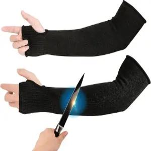 러브요코 팔 소매 보호대 열 방지 슬리브 얇은 피부를 위한 마모 및 멍이 든 정원 주방 농장 절단