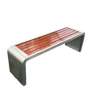 야외 벤치 긴 의자 테라스 목재 철제 카페용 발코니