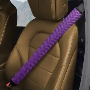 베술렌 엑스트라 롱 자동차 안전벨트 커버 2PCS 소프트 차량 어깨끈 쿠션 패드 편안한 실내 넥 하네스 보호