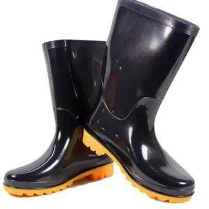 [셀러에이드]어업용 미끄럼 장화 방수 고무 갯벌 농업용 작업용 남성장화