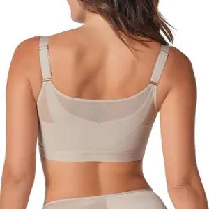 레오니사 멀티 베네핏 - 자세 교정 브라 윤곽 컵과 등받이가 있는 무선 전면 폐쇄