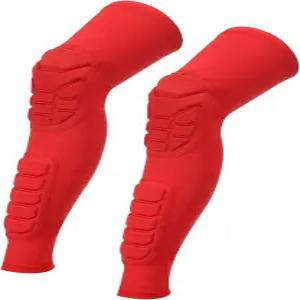 청소년 축구 농구를 위한 파티킬 무릎 보호대 압박 다리 소매