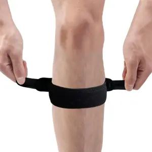 탄력 있는 하체 압박 지지 스트랩 밴드 남녀용 종아리 정강이 부목 보호대 인대 안정화를 위한 관절
