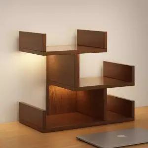 데스크탑 수납장 테이블 정리함 선반 데스크 코너