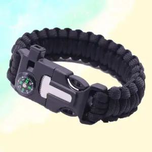 [셀러에이드]나침반팔찌 야외활동 등산 야영 트레킹 파이어스틱