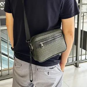 남자 클러치백 크로스 웨빙 가방 백 카키그린미니백 남성백 가죽백 크로스백 인조백 골프공 볼가방 일수 핸