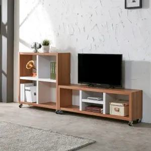 우타 이동식 오픈 수납 거실장 세트 2000