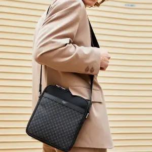 [닥스](센텀시티점)DBBA6E468BK [LOUIS HILL][루이스 힐] 블랙 DD 패턴 크로스백