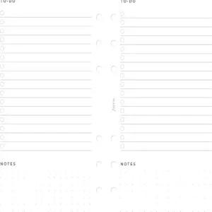 필로팍스 라이프스타일 리필 개인 사이즈 정리함 백서 할 일 20매 B32864