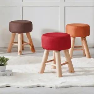 포렌 원형 패브릭 스툴 A타입