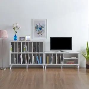 민디 다용도 칸 거실장 세트 2400 B